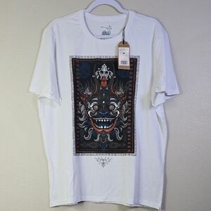 Medicine White Graphic T-Shirt Size large NwT.